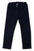 A Navy Casual Pants from Petit Bateau in size 4T for neutral. (Front View)