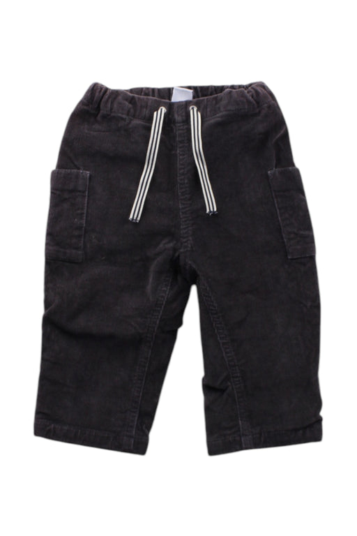 A Black Casual Pants from Petit Bateau in size 6-12M for neutral. (Front View)