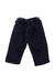 A Navy Casual Pants from Petit Bateau in size 6-12M for neutral. (Front View)