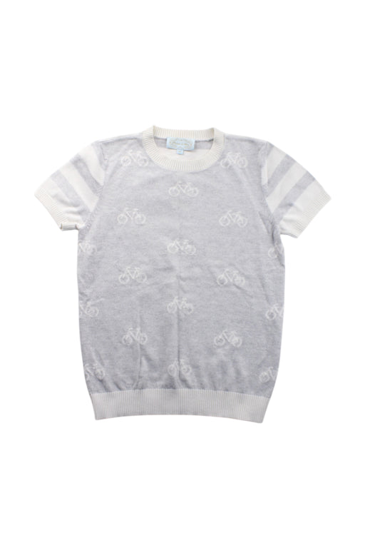 A Grey Short Sleeve Tops from Nicholas & Bears in size 6T for neutral. (Front View)