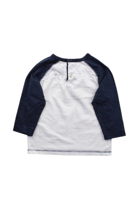 A Navy Long Sleeve T Shirts from Little Marc Jacobs in size 12-18M for neutral. (Back View)