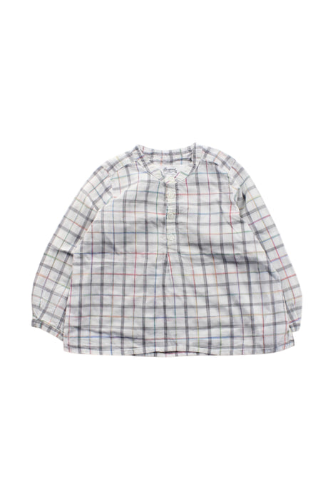 A Multicolour Long Sleeve Shirts from Bonpoint in size 12-18M for neutral. (Front View)