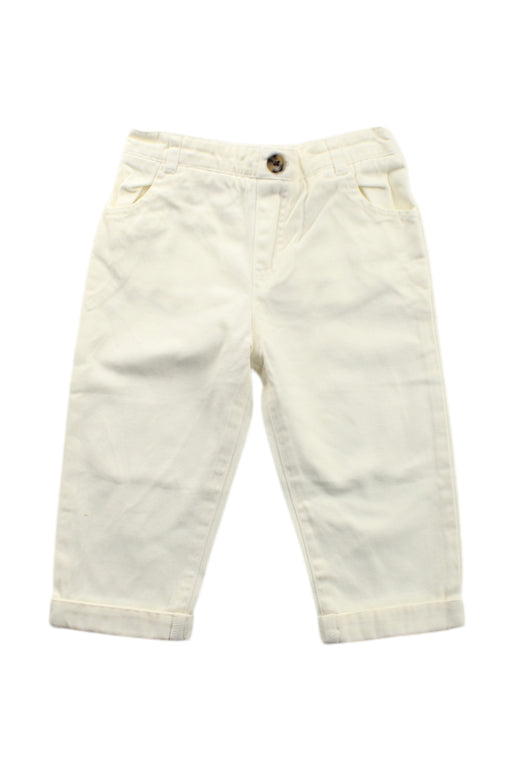 A Ivory Dress Pants from Marie Chantal in size 12-18M for neutral. (Front View)