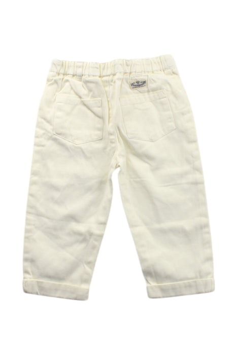 A Ivory Dress Pants from Marie Chantal in size 12-18M for neutral. (Back View)