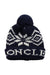 A Navy Winter Hats from Moncler in size 10Y for neutral. (Front View)