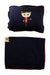 A Navy Blankets from Nicholas & Bears in size O/S for neutral. (Front View)