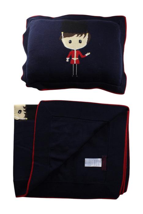 A Navy Blankets from Nicholas & Bears in size O/S for neutral. (Back View)