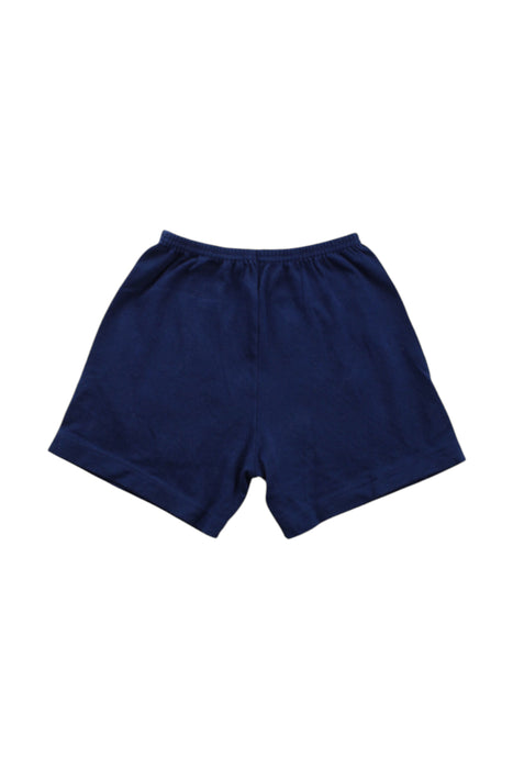 A Navy Shorts from Petit Bateau in size 6T for neutral. (Back View)