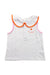 A White Sleeveless Tops from Jacadi in size 3T for girl. (Front View)