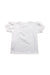 A White Short Sleeve Tops from Moschino in size 3T for girl. (Back View)