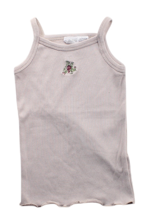 A Beige Sleeveless Tops from Jamie Kay in size 2T for girl. (Front View)