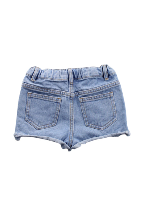 A Blue Shorts from Gingersnaps in size 4T for girl. (Back View)