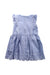 A Blue Sleeveless Dresses from Tommy Hilfiger in size 3T for girl. (Back View)