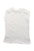 A White Sleeveless Tops from Aosta in size 12-18M for neutral. (Back View)