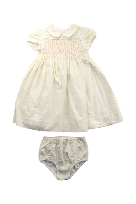 A Ivory Dress Sets from Ralph Lauren in size 12-18M for girl. (Front View)