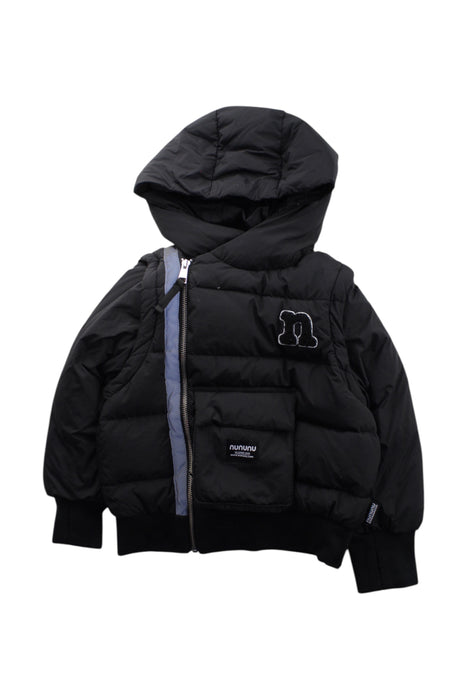 A Black Puffer/Quilted Coats & Outerwear from Nununu in size 4T for neutral. (Front View)