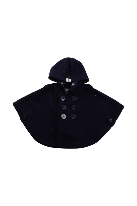 A Navy Capes & Ponchos from Miki House in size 3T for neutral. (Front View)
