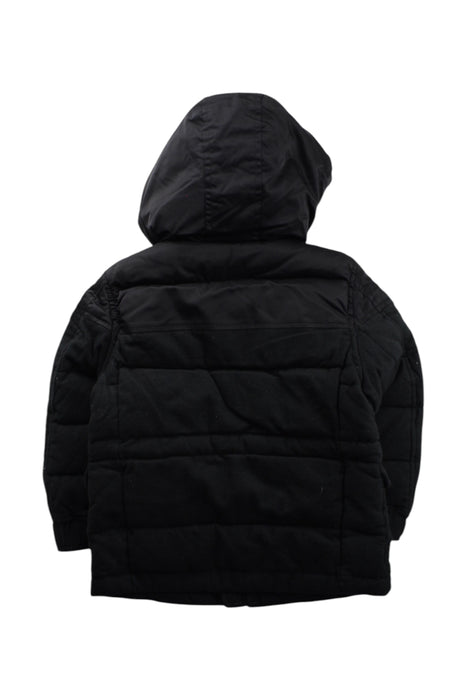 A Black Puffer/Quilted Coats & Outerwear from Polo Ralph Lauren in size 4T for boy. (Back View)