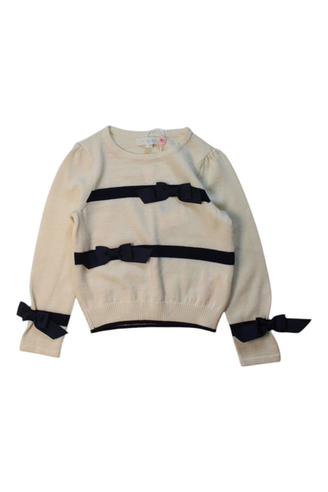 A Ivory Knit Sweaters from Nicholas & Bears in size 3T for girl. (Front View)