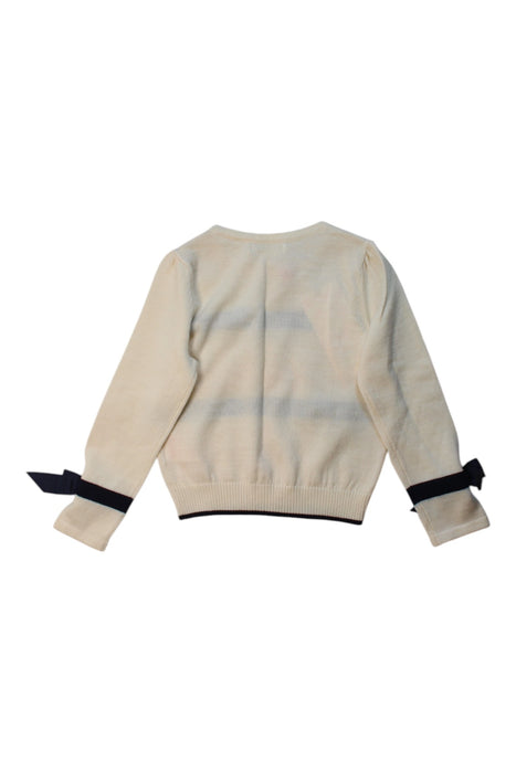 A Ivory Knit Sweaters from Nicholas & Bears in size 3T for girl. (Back View)