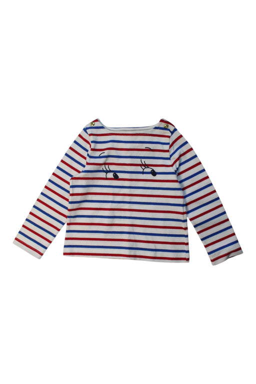 A Multicolour Long Sleeve Tops from Petit Bateau in size 3T for girl. (Front View)