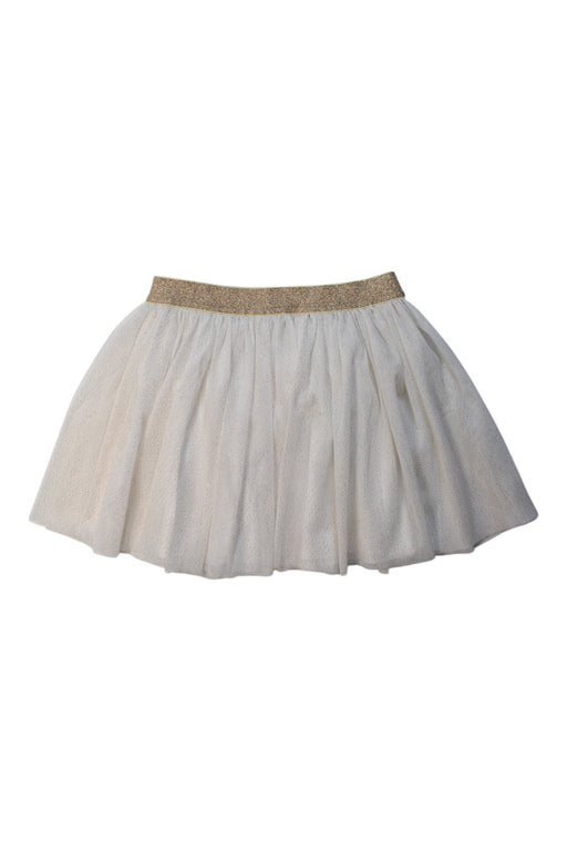 A White Tulle Skirts from Petit Bateau in size 8Y for girl. (Front View)