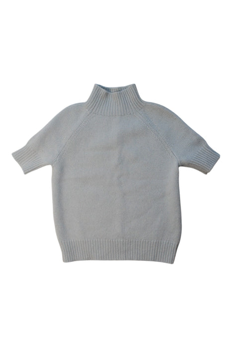 A Grey Knit Sweaters from Bonpoint in size 6T for girl. (Front View)