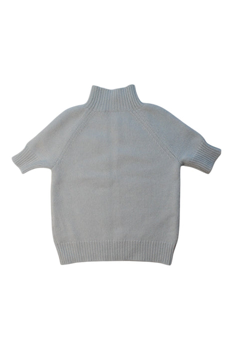A Grey Knit Sweaters from Bonpoint in size 6T for girl. (Back View)