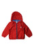 A Red Rain Jackets from Carrément Beau in size 2T for neutral. (Front View)