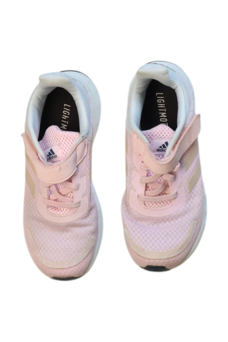 A Pink Sneakers from Adidas in size 7Y for neutral. (Back View)
