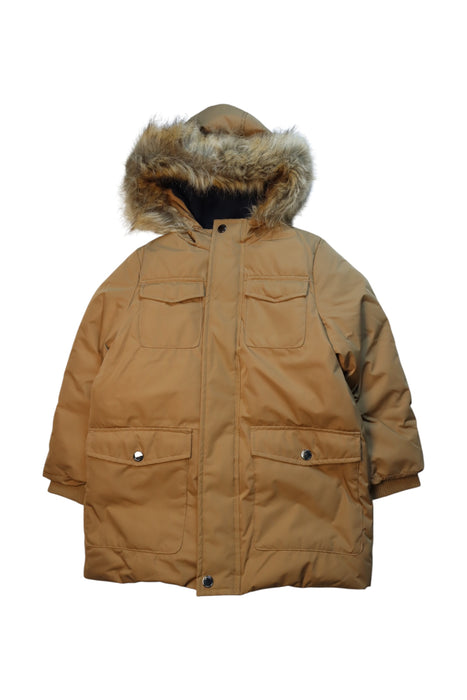 A Beige Puffer/Quilted Coats & Outerwear from Jacadi in size 4T for neutral. (Front View)