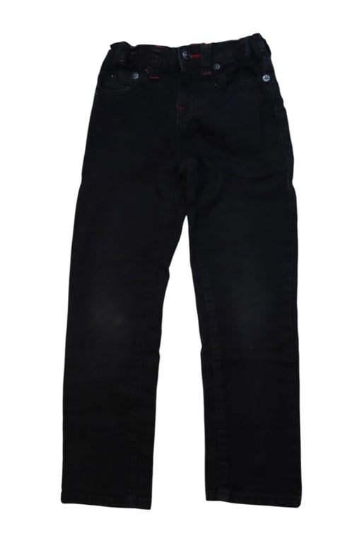 A Black Jeans from True Religion in size 7Y for boy. (Front View)