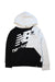 A Black Hooded Sweatshirts from New Balance in size 7Y for neutral. (Front View)