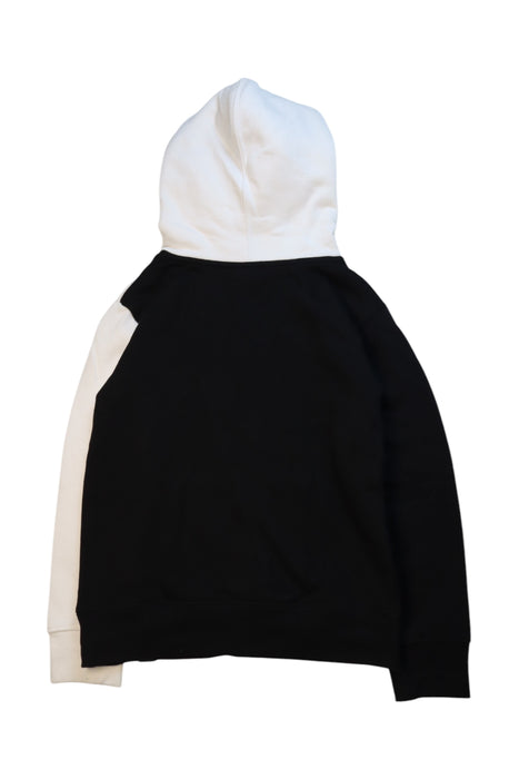 A Black Hooded Sweatshirts from New Balance in size 7Y for neutral. (Back View)
