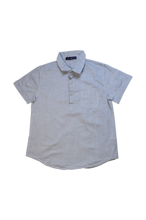 A Grey Short Sleeve Shirts from bloomB in size 7Y for neutral. (Front View)