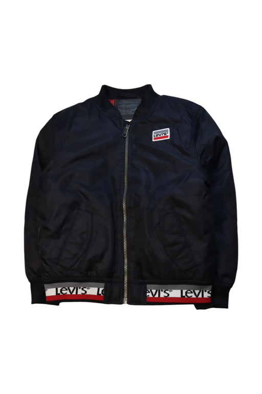 A Black Lightweight Jackets from Levi's in size 6T for boy. (Front View)