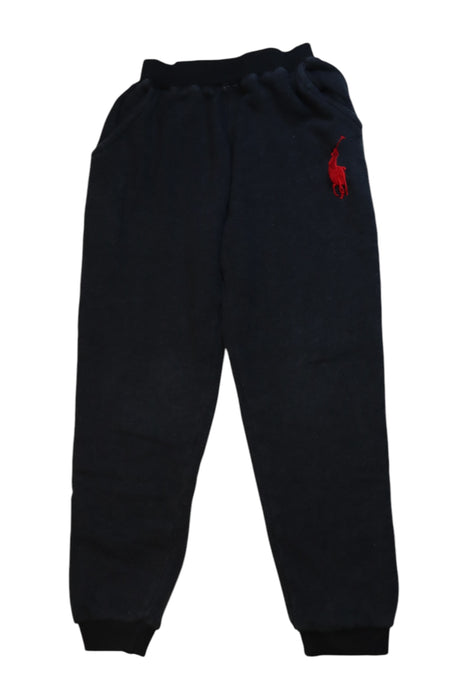 A Black Sweatpants from Polo Ralph Lauren in size 7Y for boy. (Front View)