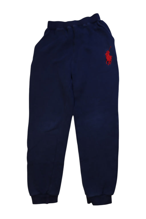 A Navy Sweatpants from Polo Ralph Lauren in size 7Y for boy. (Front View)