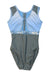 A Blue Leotards from Rocsa in size 6T for girl. (Back View)
