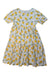 A White Short Sleeve Dresses from Hanna Andersson in size 10Y for girl. (Front View)