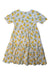 A White Short Sleeve Dresses from Hanna Andersson in size 10Y for girl. (Back View)