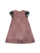 A Pink Sleeveless Dresses from Deux par Deux in size 8Y for girl. (Back View)