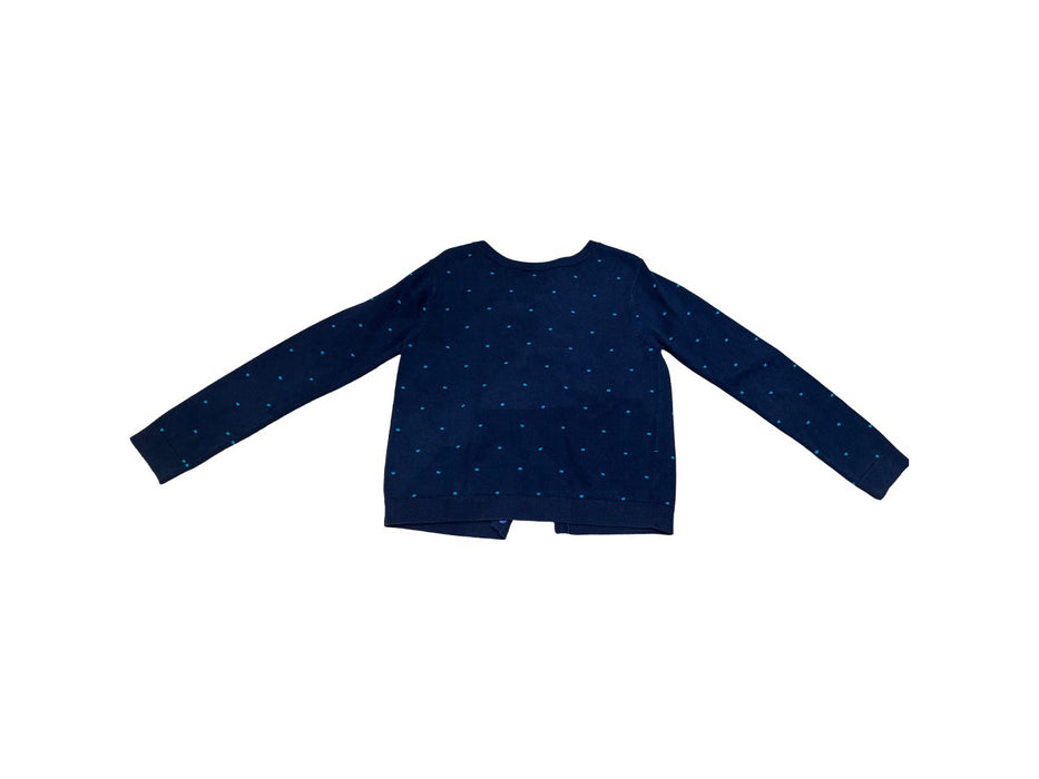 A Navy Cardigans from Jacadi in size 6T for neutral. (Back View)