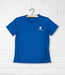 A Blue Short Sleeve T Shirts from CDNIS in size 2T for neutral. (Front View)
