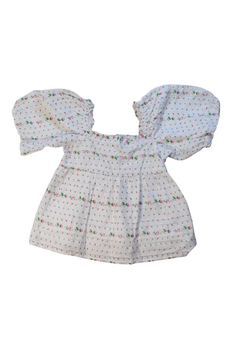 A Multicolour Short Sleeve Dresses from Janie & Jack in size 6T for girl. (Front View)