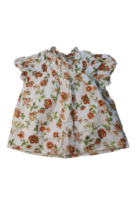 A Multicolour Short Sleeve Dresses from Janie & Jack in size 6T for girl. (Front View)