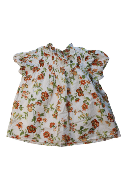 A Multicolour Short Sleeve Dresses from Janie & Jack in size 6T for girl. (Front View)