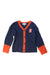 A Navy Cardigans from Kenzo in size 4T for boy. (Front View)