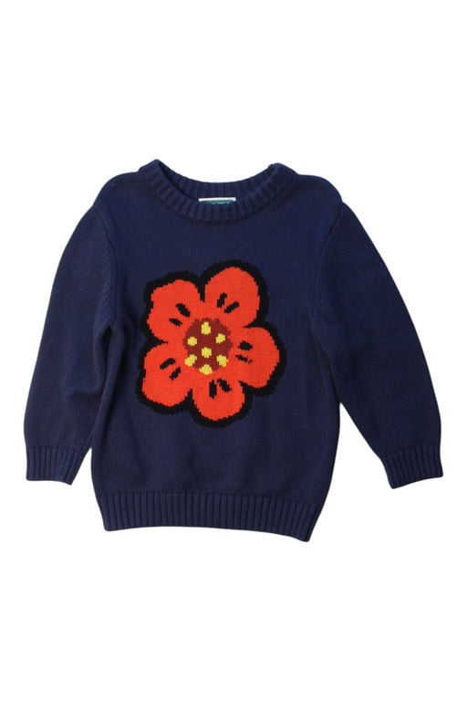 A Navy Long Sleeve Tops from Kenzo in size 4T for boy. (Front View)