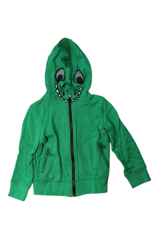 A Green Hooded Sweatshirts from Stella McCartney in size 3T for boy. (Front View)